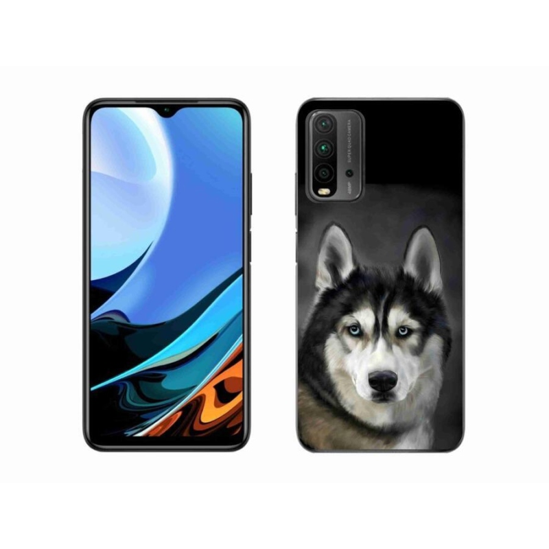 Gél tok mmCase a Xiaomi Redmi 9T számára - husky