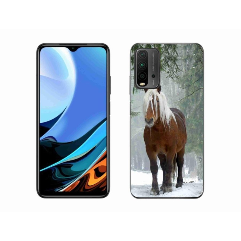 Gél tok mmCase a Xiaomi Redmi 9T-hez - ló az erdőben