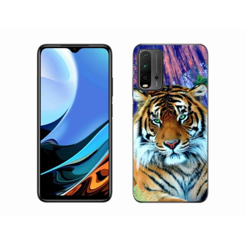 Gél tok mmCase a Xiaomi Redmi 9T-hez - tigris