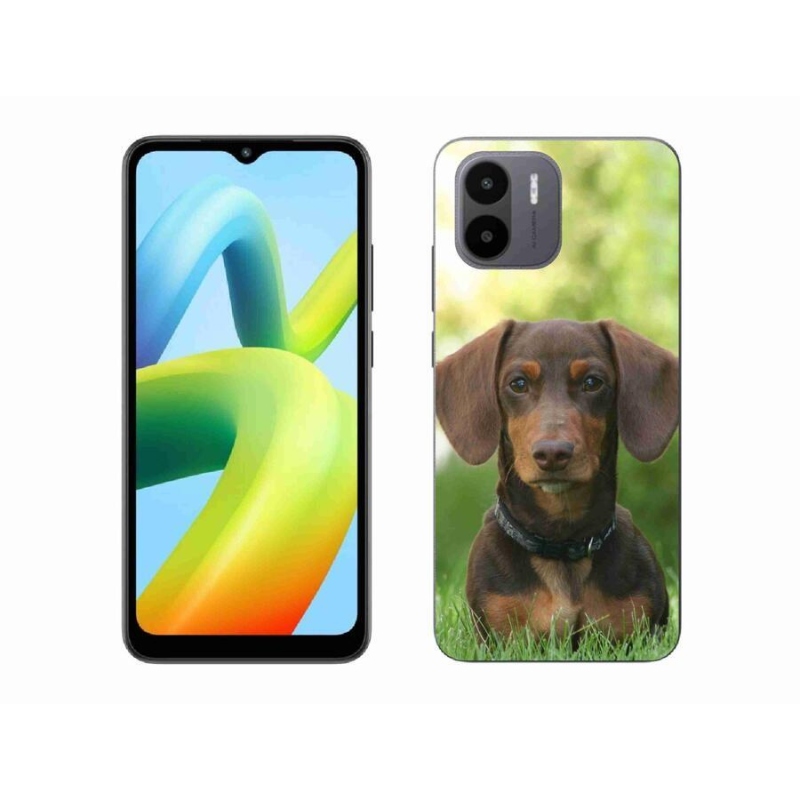 Gél tok mmCase a Xiaomi Redmi A1/Redmi A2 készülékhez - barna tacskó