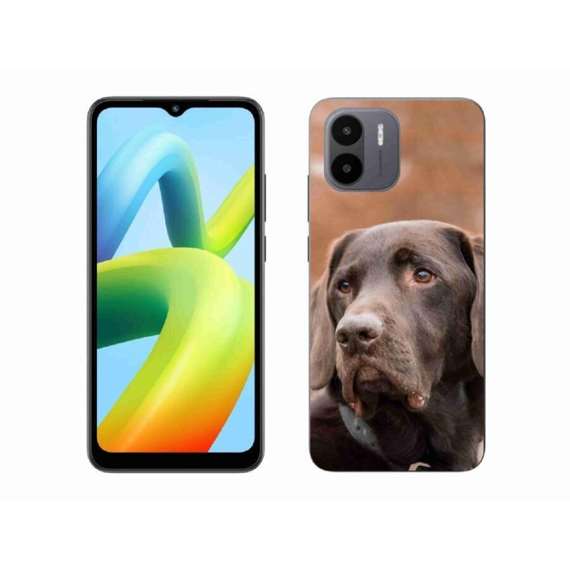Gél tok mmCase a Xiaomi Redmi A1/Redmi A2 készülékhez - barna labrador