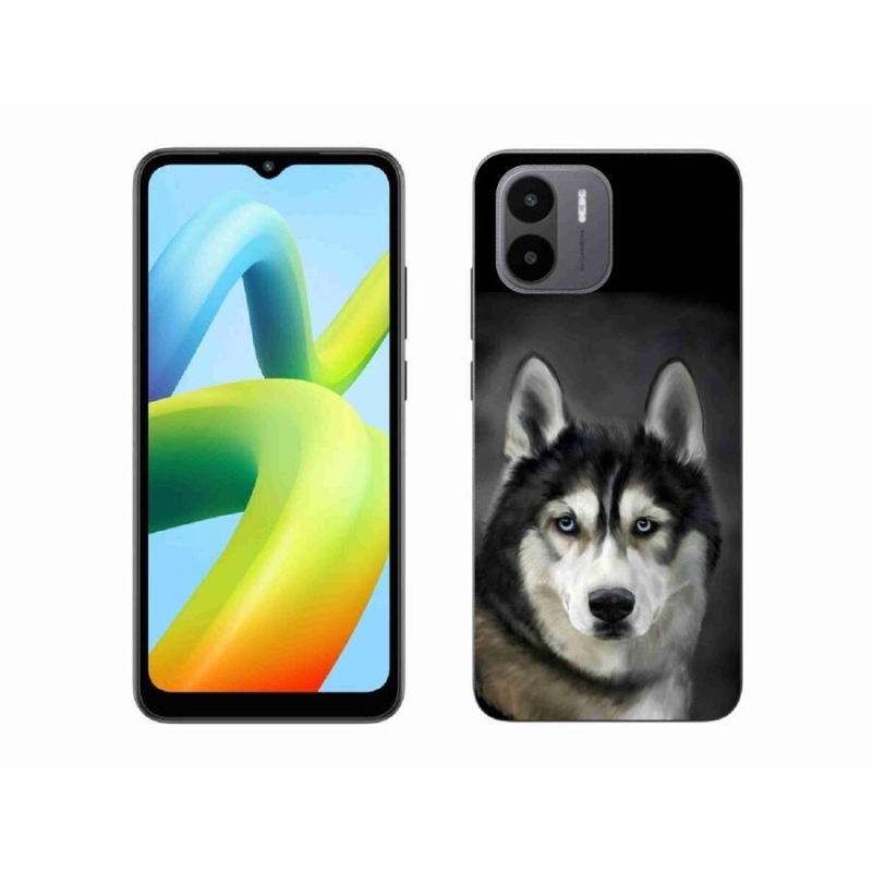 Gél tok mmCase a Xiaomi Redmi A1/Redmi A2 - husky számára