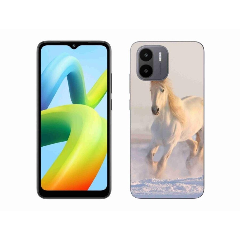 Gél tok mmCase a Xiaomi Redmi A1/Redmi A2 - ló a hóban
