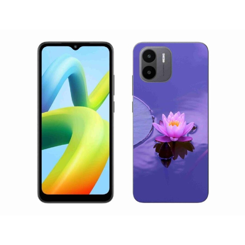Gél tok mmCase a Xiaomi Redmi A1/Redmi A2-hez - virág a vízen
