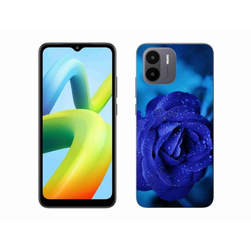 Gél tok mmCase a Xiaomi Redmi A1/Redmi A2 készülékhez - kék rózsa