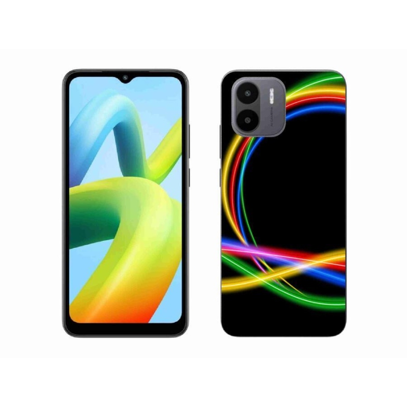 Gél tok mmCase a Xiaomi Redmi A1/Redmi A2 készülékhez - neon karikák