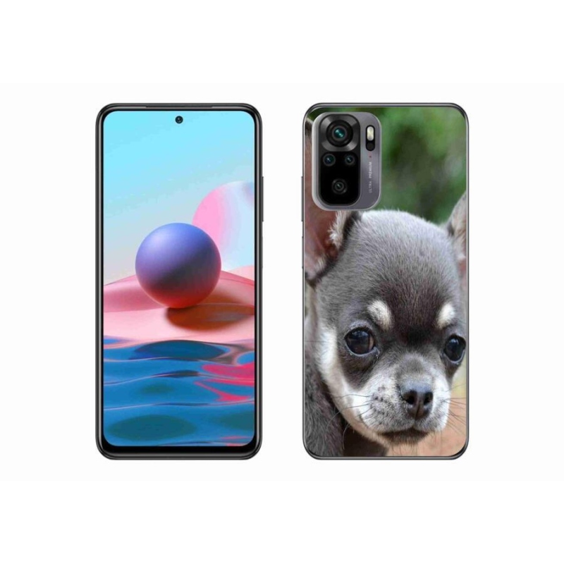 Gél tok mmCase a Xiaomi Redmi Note 10 4G-hez - chihuahua