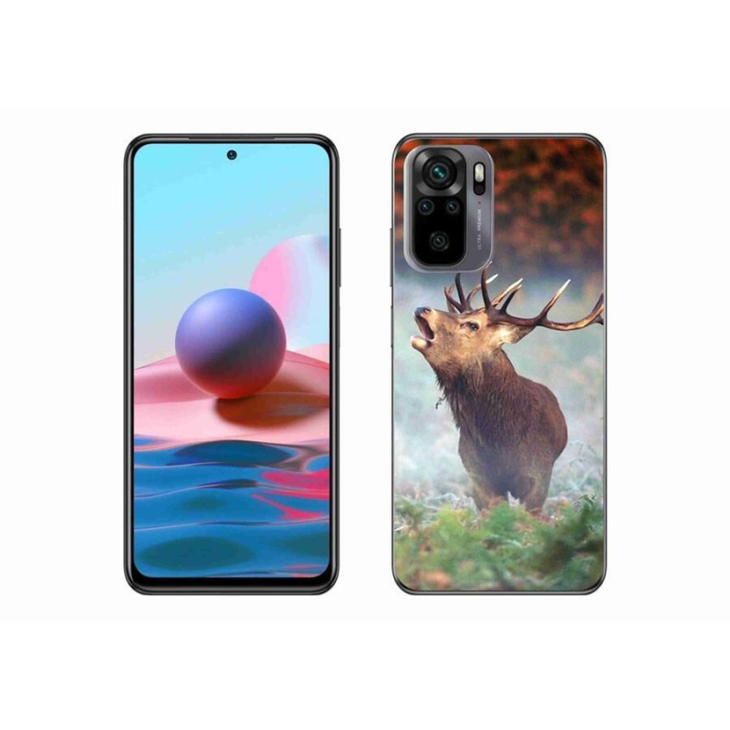 Gél tok mmCase a Xiaomi Redmi Note 10 4G-hez - szarvas 2