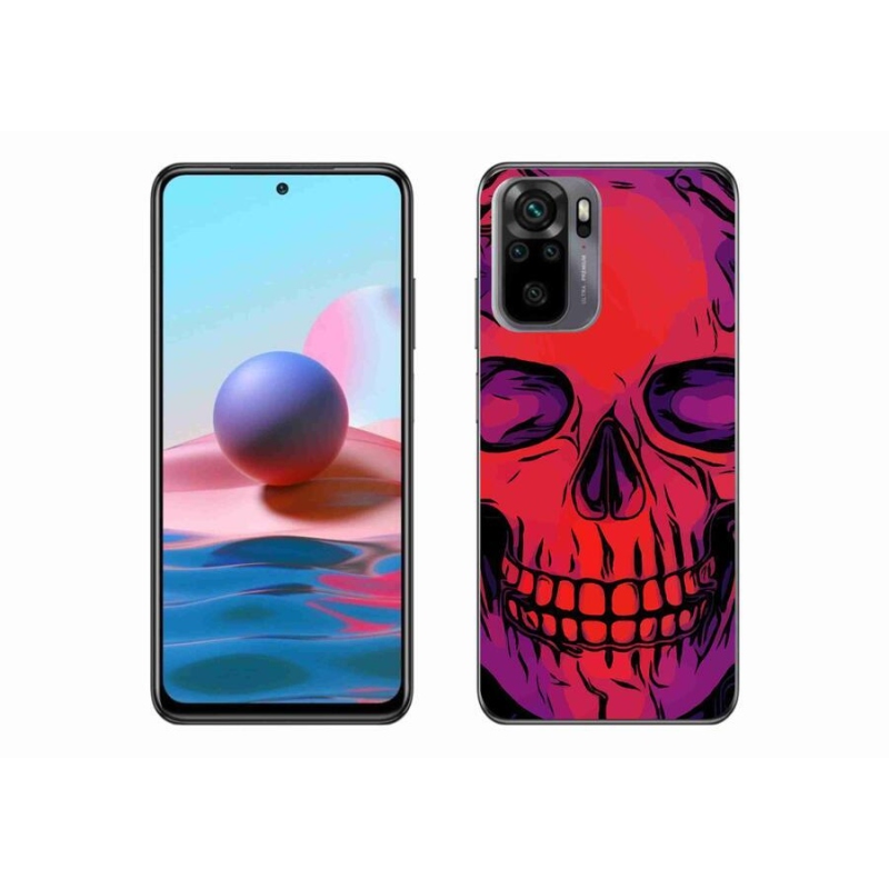 Gél tok mmCase a Xiaomi Redmi Note 10 4G-hez - koponya