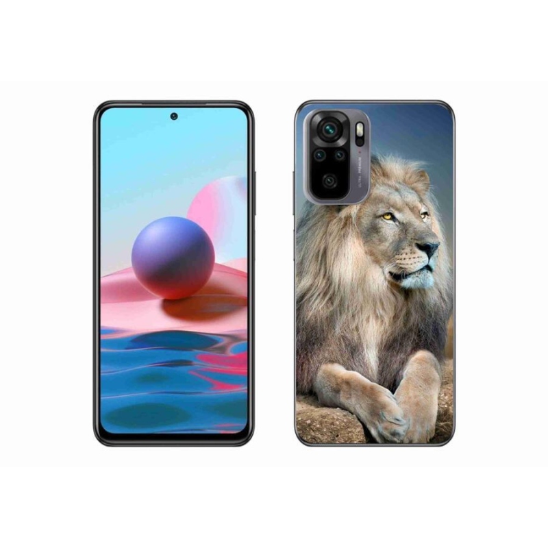 Gél tok mmCase a Xiaomi Redmi Note 10 4G-hez - Lion 1
