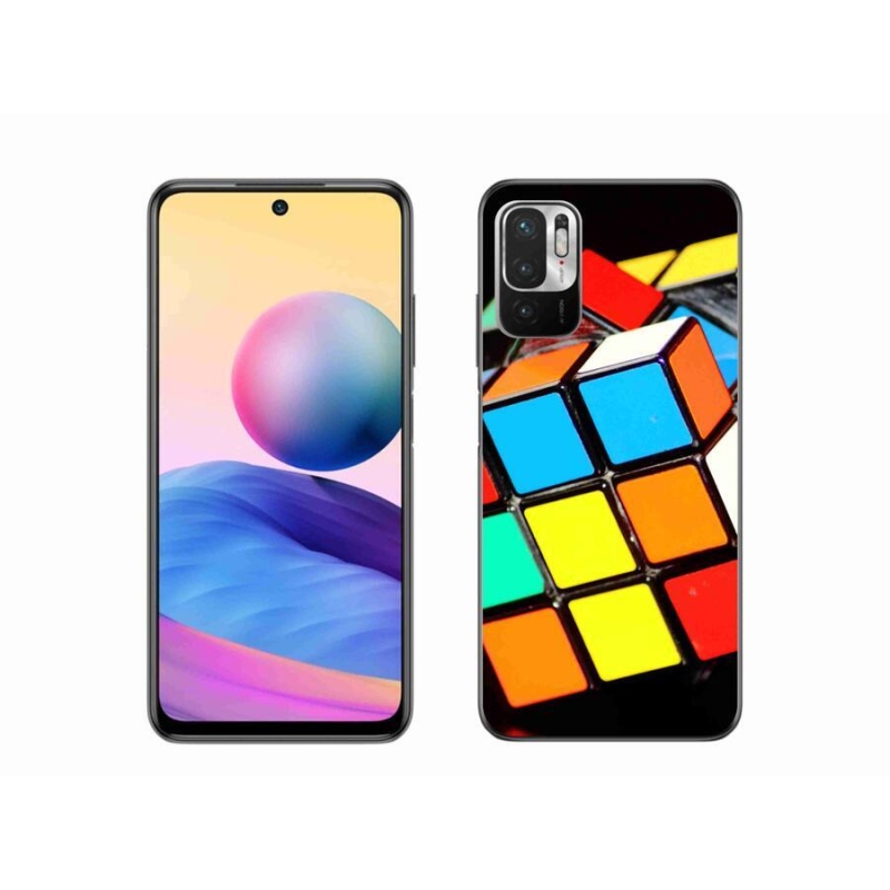 Gél tok mmCase a Xiaomi Redmi Note 10 5G-hez - Rubik-kocka