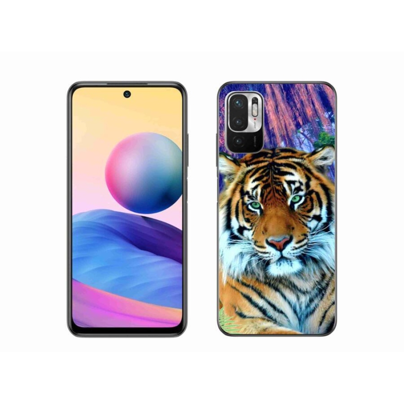Gél tok mmCase a Xiaomi Redmi Note 10 5G-hez - tigris