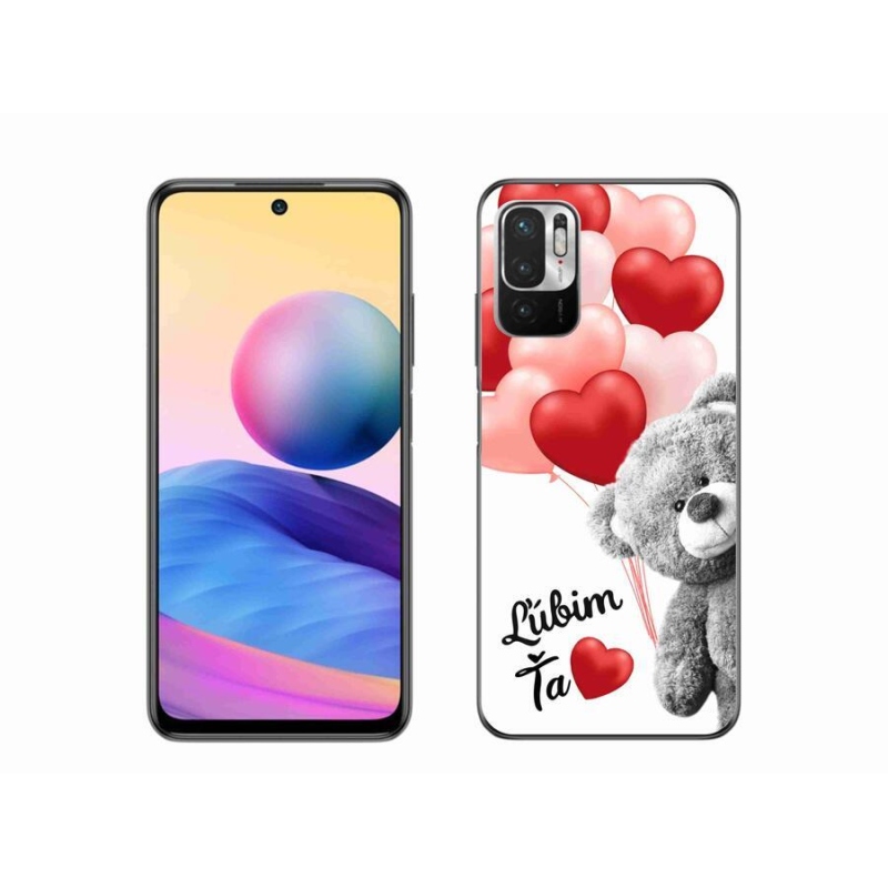 Gél tok mmCase a Xiaomi Redmi Note 10 5G-hez - I love you en