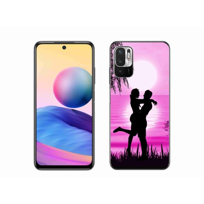 Gél tok mmCase a Xiaomi Redmi Note 10 5G számára - naplemente