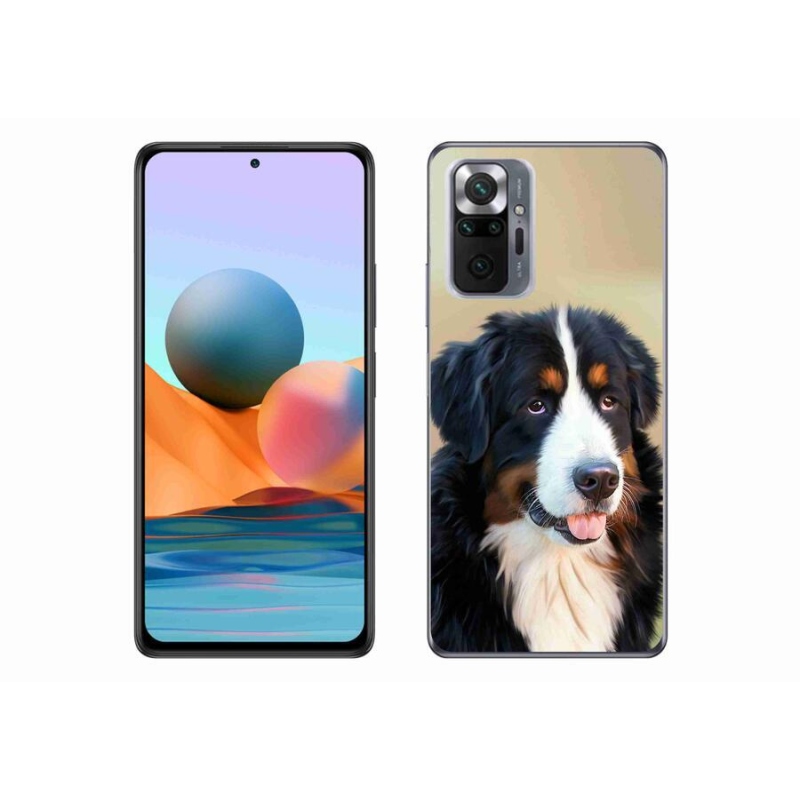 Gél tok mmCase a Xiaomi Redmi Note 10 Pro készülékhez - Berni hegyi kutya