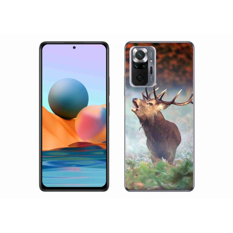 Gél tok mmCase a Xiaomi Redmi Note 10 Pro készülékhez - szarvas 2