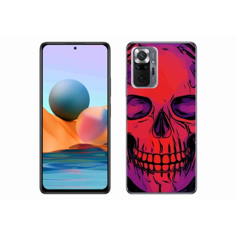 Gél tok mmCase a Xiaomi Redmi Note 10 Pro-hoz - koponya