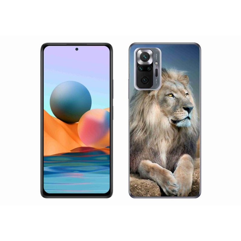 Gél tok mmCase a Xiaomi Redmi Note 10 Pro készülékhez - Lion 1