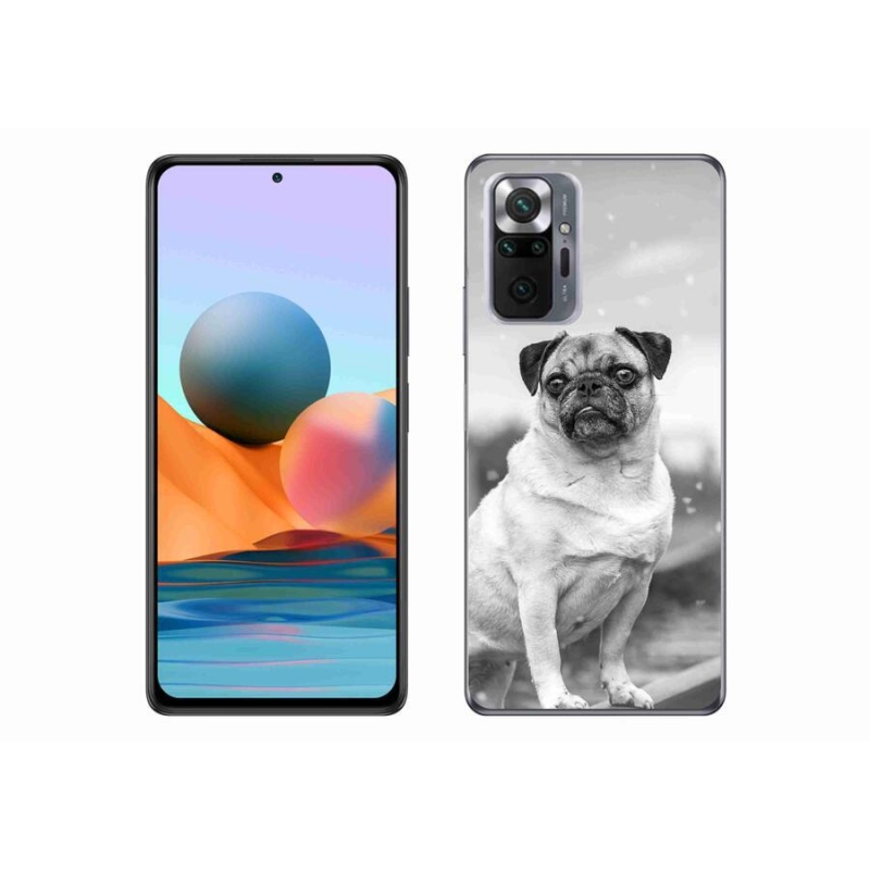 Gél tok mmCase a Xiaomi Redmi Note 10 Pro készülékhez - mopsz