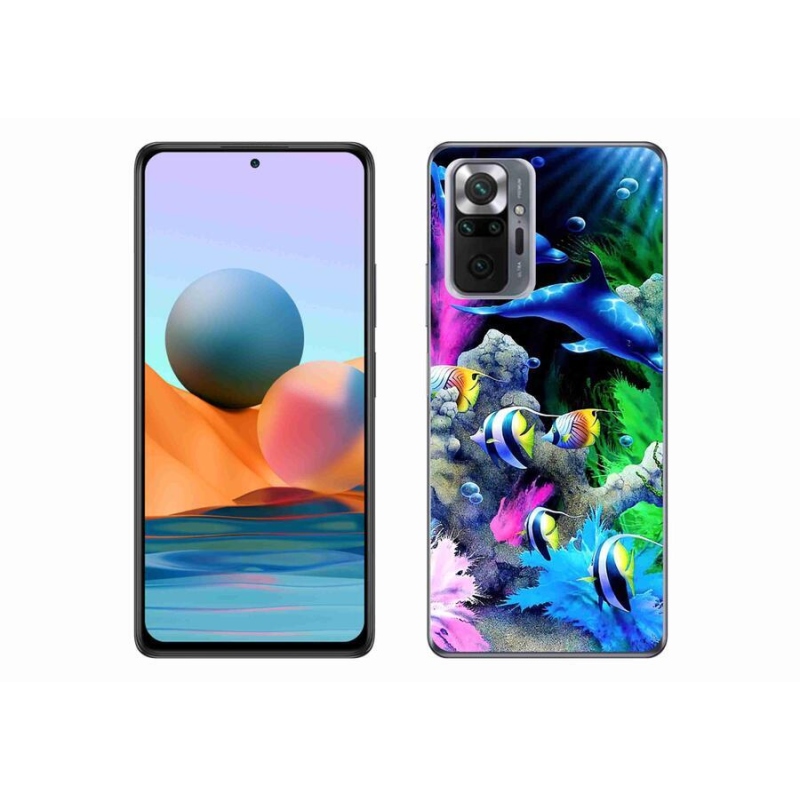 Gél tok mmCase a Xiaomi Redmi Note 10 Pro készülékhez - Tengeri világ