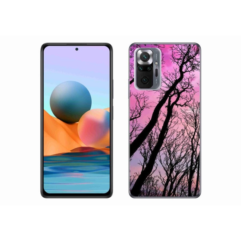 Gél tok mmCase a Xiaomi Redmi Note 10 Pro számára - kidőlt fák