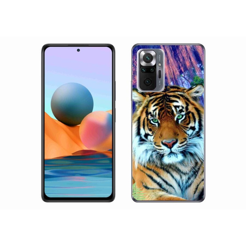 Gél tok mmCase a Xiaomi Redmi Note 10 Pro készülékhez - tigris