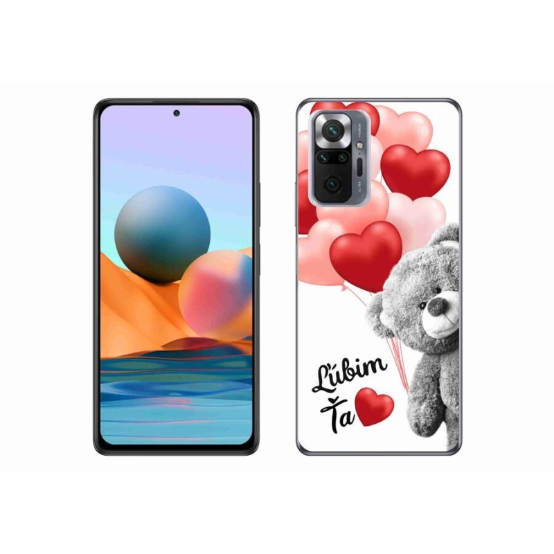 Gél tok mmCase a Xiaomi Redmi Note 10 Pro készülékhez - I love you en