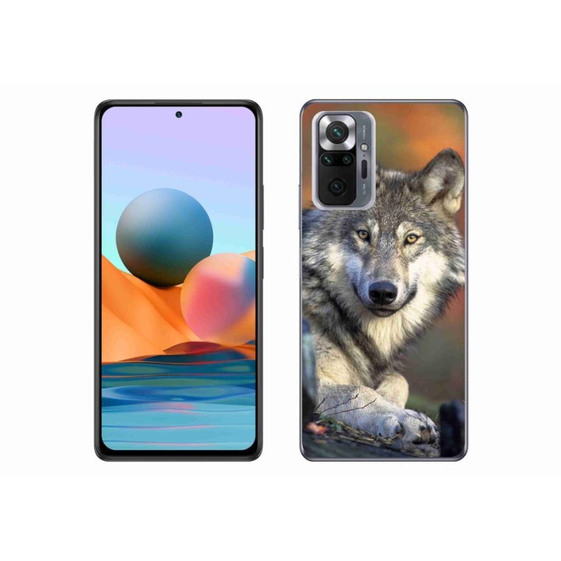 Gél tok mmCase a Xiaomi Redmi Note 10 Pro készülékhez - farkas