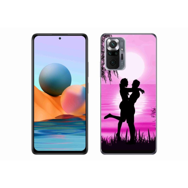 Gél tok mmCase a Xiaomi Redmi Note 10 Pro-hoz - naplemente