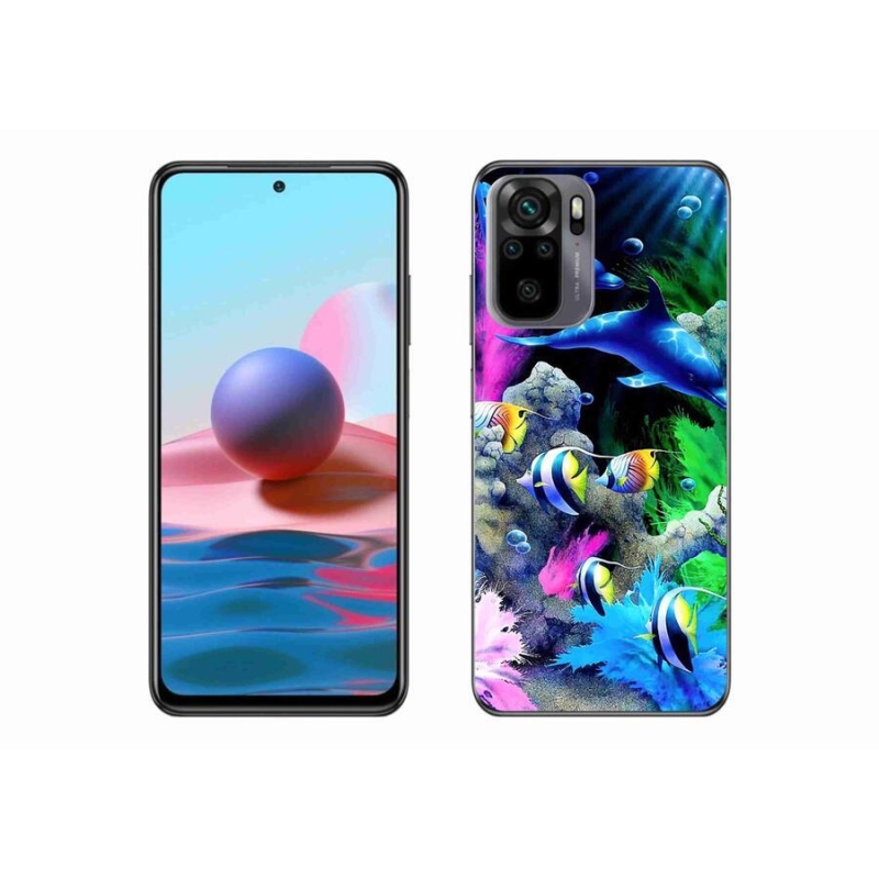 Gél tok mmCase a Xiaomi Redmi Note 10S számára - Sea World