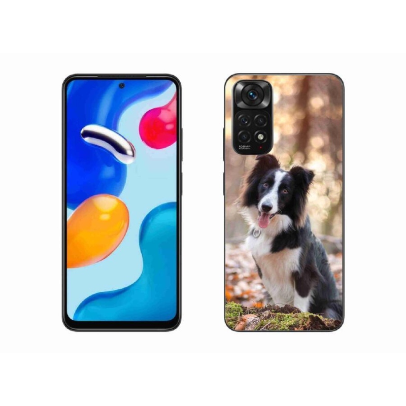 Gél tok mmCase a Xiaomi Redmi Note 11 4G - border colie 1