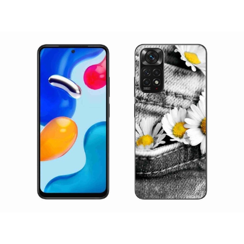 Gél tok mmCase a Xiaomi Redmi Note 11 4G-hez - Százszorszépek