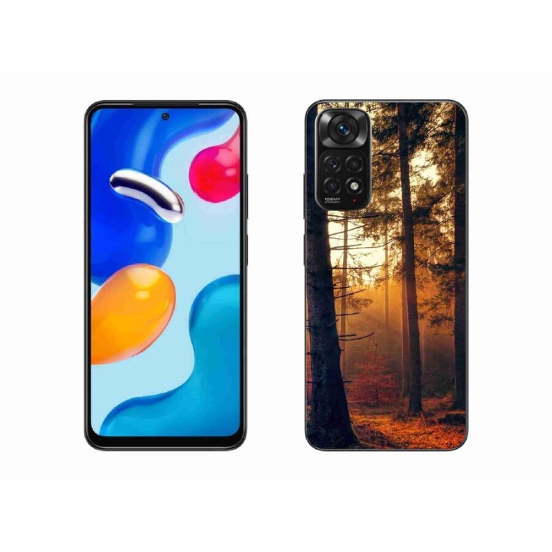 Gél tok mmCase a Xiaomi Redmi Note 11 4G-hez - erdő