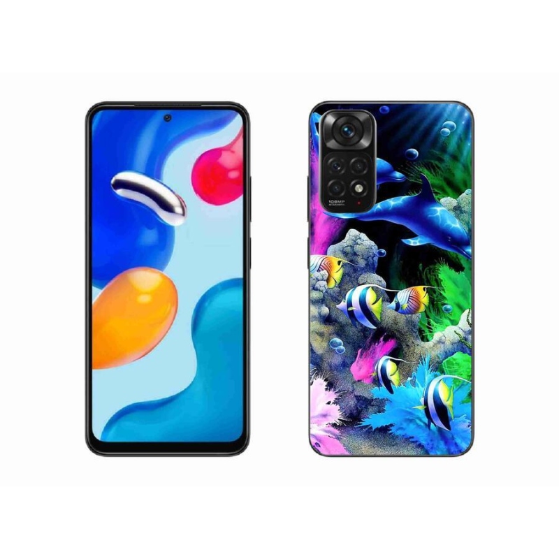Gél tok mmCase a Xiaomi Redmi Note 11 4G készülékhez - Sea World