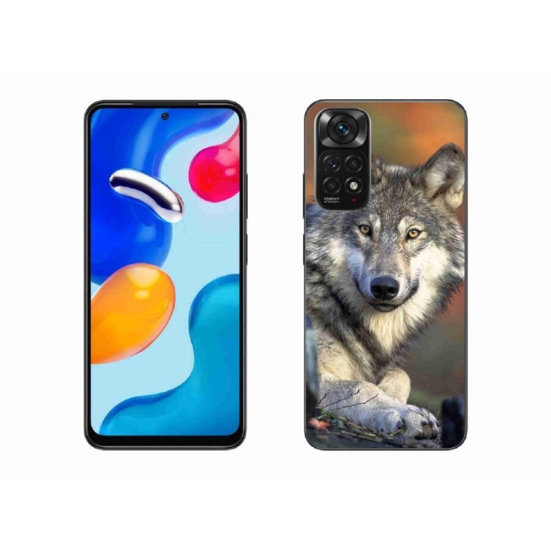 Gél tok mmCase a Xiaomi Redmi Note 11 4G-hez - farkas