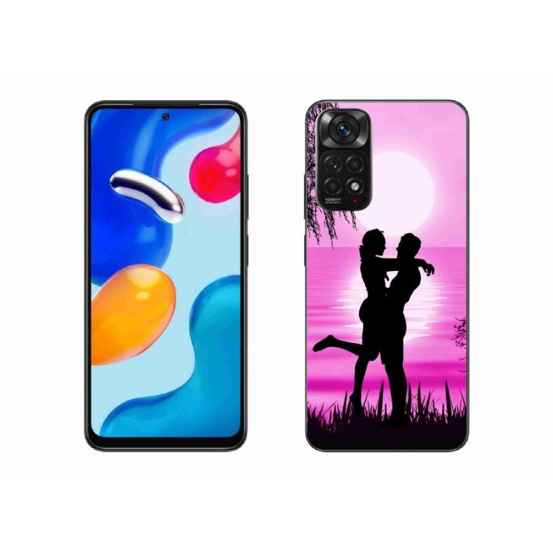 Gél tok mmCase a Xiaomi Redmi Note 11 4G-hez - naplemente