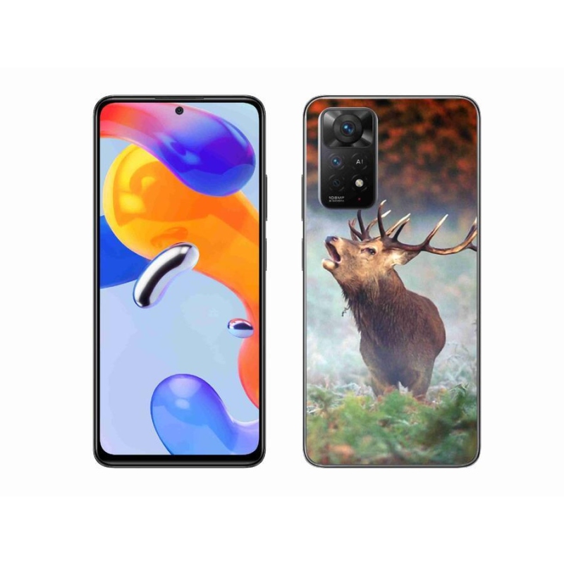 Gél tok mmCase a Xiaomi Redmi Note 11 Pro 4G/5G-hez - szarvas 2