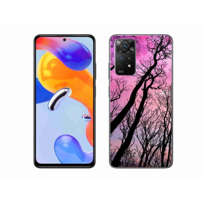 Gél tok mmCase a Xiaomi Redmi Note 11 Pro 4G/5G-hez - kidőlt fák