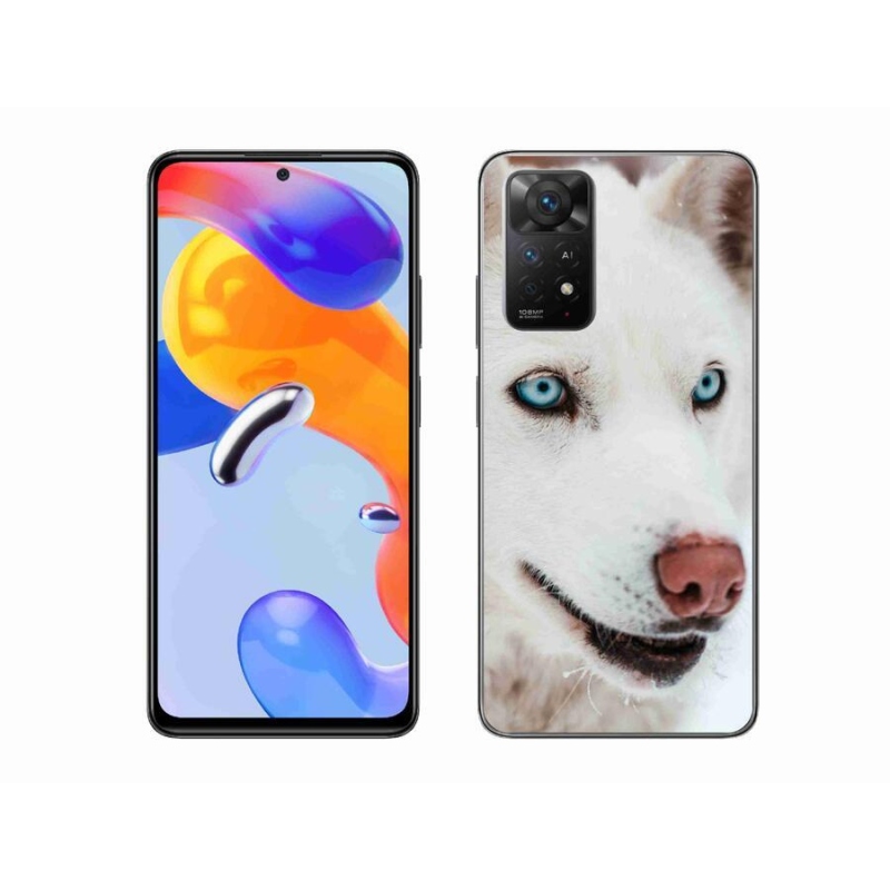 Gél tok mmCase a Xiaomi Redmi Note 11 Pro 4G/5G-hez - kutyaszemmel nézve