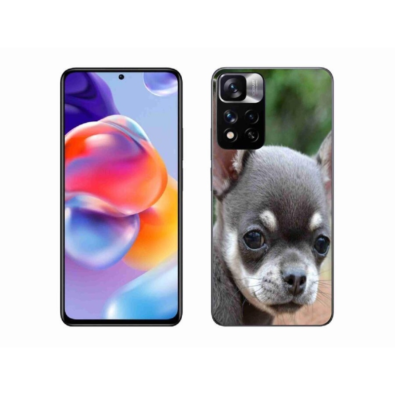 Gél tok mmCase a Xiaomi Redmi Note 11 Pro+ 5G számára - chihuahua