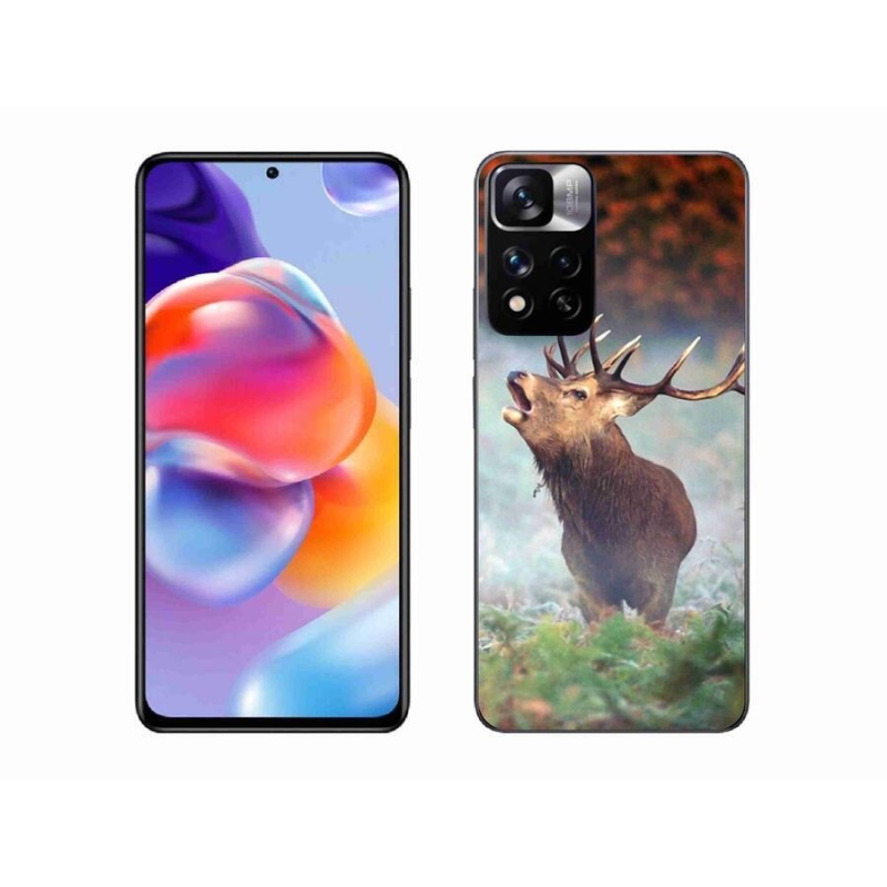 Gél tok mmCase a Xiaomi Redmi Note 11 Pro+ 5G számára - szarvas 2