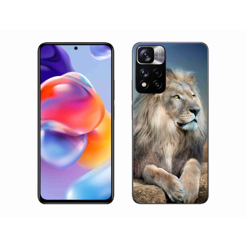 Gél tok mmCase a Xiaomi Redmi Note 11 Pro+ 5G számára - Lion 1