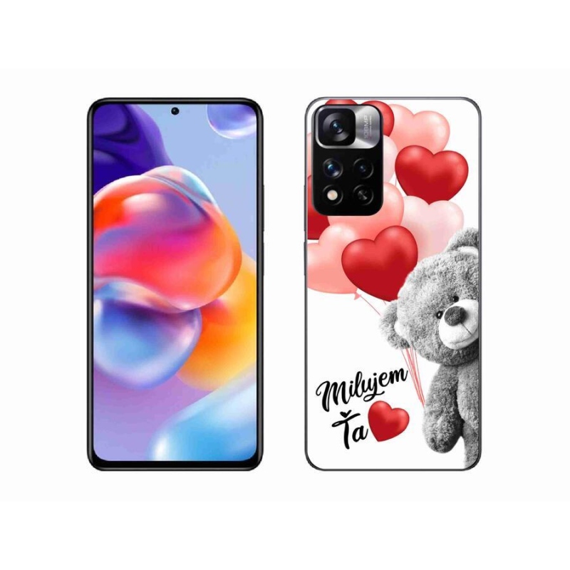 Gél tok mmCase a Xiaomi Redmi Note 11 Pro+ 5G számára - I love you