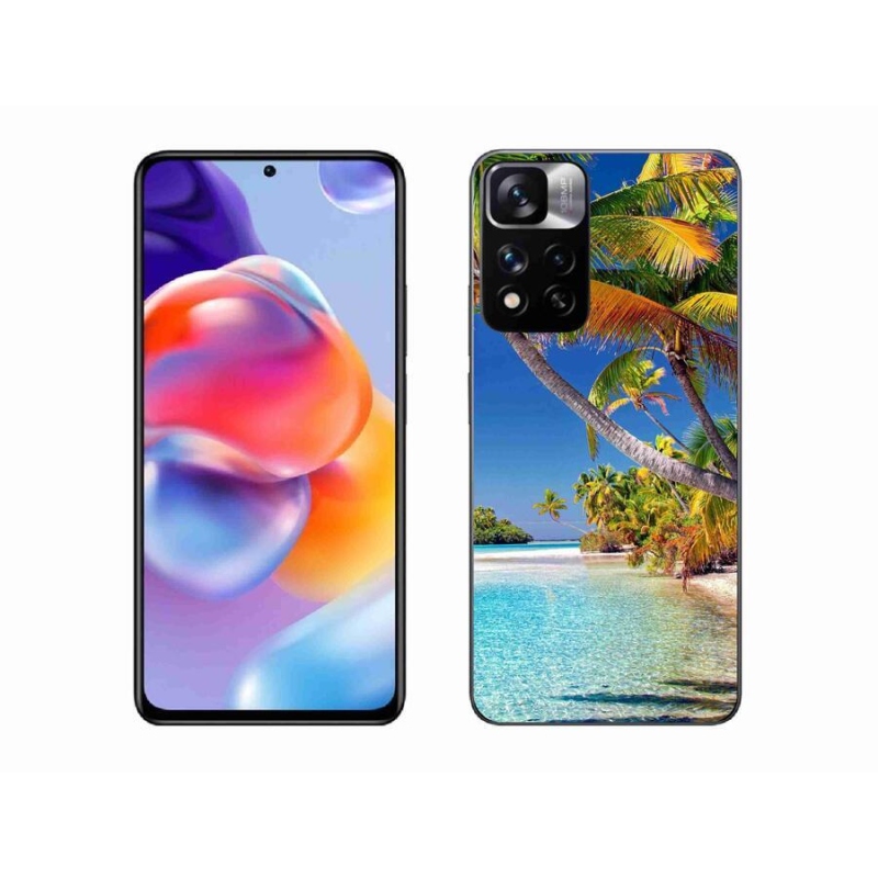 Gél tok mmCase a Xiaomi Redmi Note 11 Pro+ 5G számára - tengerparton