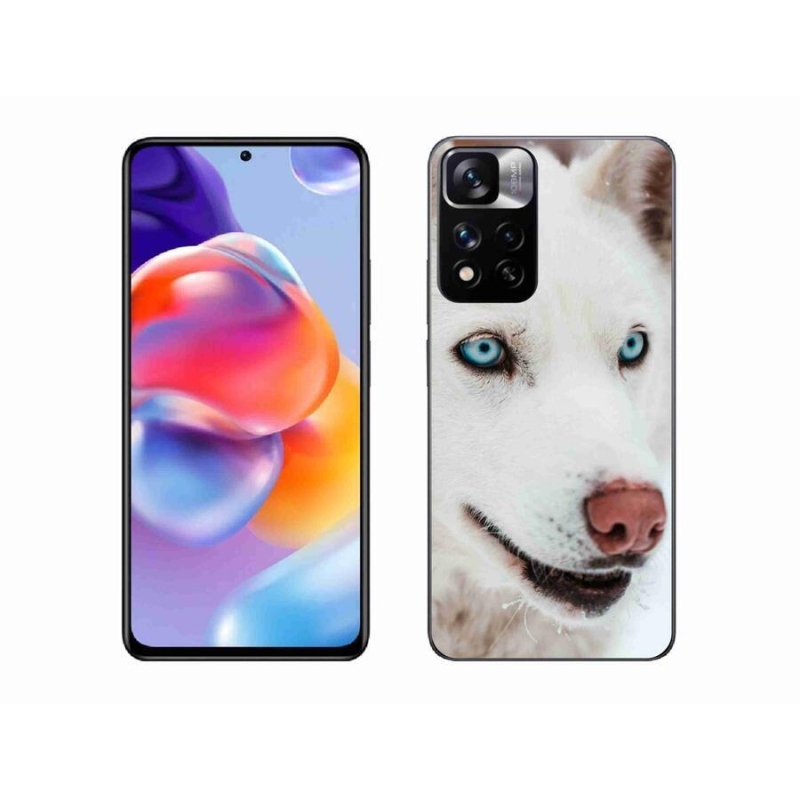 Gél tok mmCase a Xiaomi Redmi Note 11 Pro+ 5G-hez - kutyaszemmel nézve