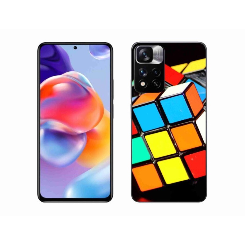 Gél tok mmCase a Xiaomi Redmi Note 11 Pro+ 5G számára - Rubik-kocka