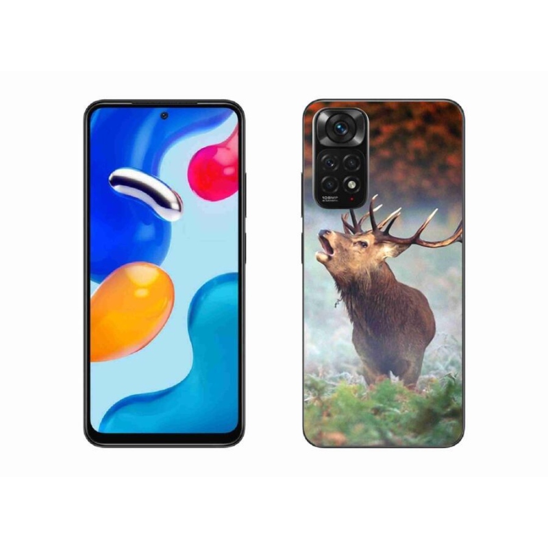 Gél tok mmCase a Xiaomi Redmi Note 11S 4G-hez - szarvas 2