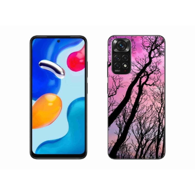 Gél tok mmCase a Xiaomi Redmi Note 11S 4G-hez - kidőlt fák