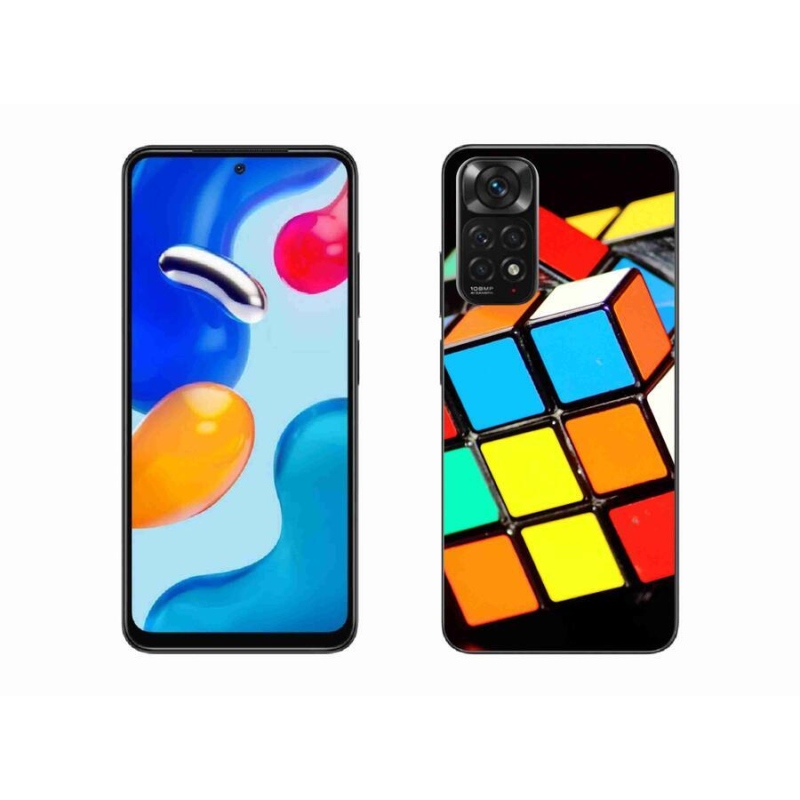 Gél tok mmCase a Xiaomi Redmi Note 11S 4G-hez - Rubik-kocka