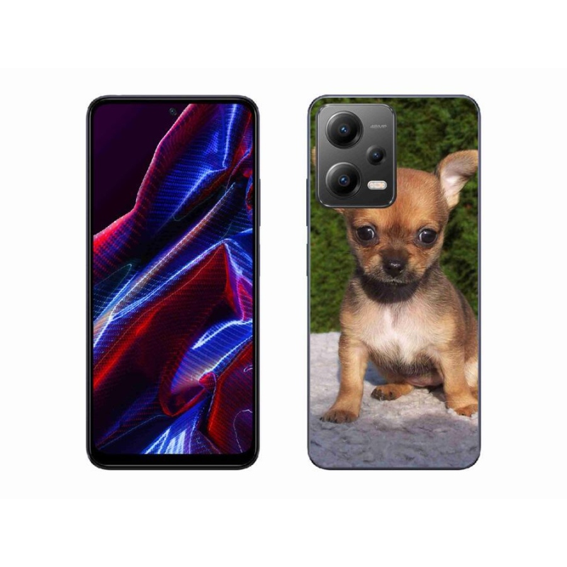 Gél tok mmCase a Xiaomi Redmi Note 12 5G-hez - chihuahua 3